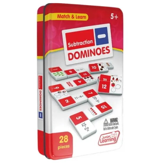 Junior Learning Subtraction Dominoes, 2 Sets image {1}