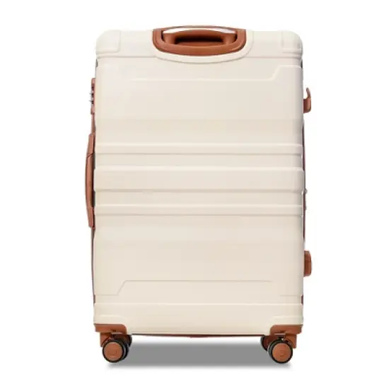 3 PCS Luggage Set, ABS Hardshell Expanable Spinner Suitcase with TSA Lock (20/24/28)-ModernLuxe image {4}