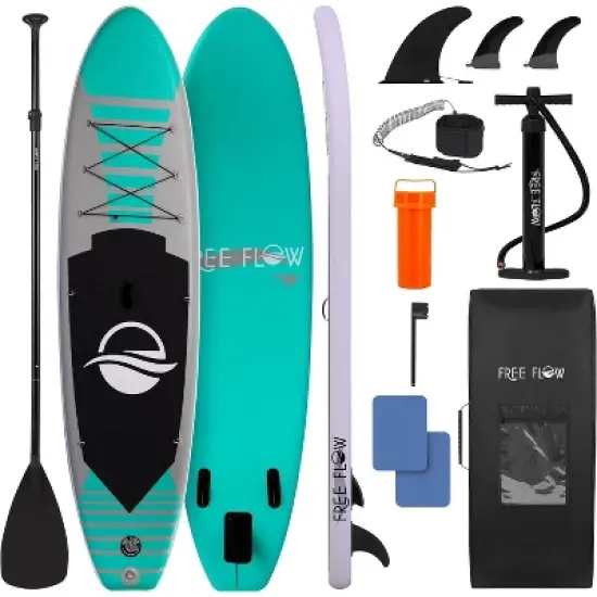 Inflatable Stand-Up Paddleboard for Water Sports with Easy Carrying Strap, Lightweight Design, Complete Accessories image {1}