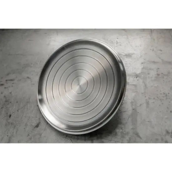 Saveur Selects Voyage Series 4.5qt Enameled Cast Iron Braiser with Stainless Steel Lid image {3}