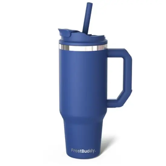 FrostBuddy Thicc Buddy Insulated Tumbler | Available in 40oz & 50oz Sizes | Stainless Steel + Chapstick Holder image {11}