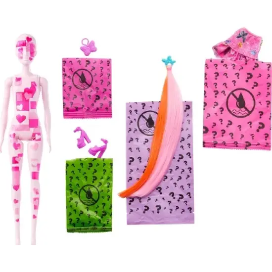 Barbie Color Reveal Doll with 6 Surprises, Totally Denim Series image {2}