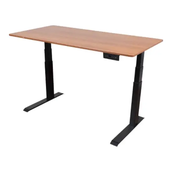 Stand Up Desk Store Dual Motor Electric Adjustable Height Standing Desk with EZ Assemble Steel Frame image {1}