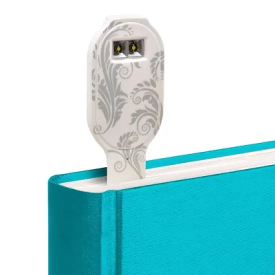 Flexilight Rechargeable White Flowers Booklight image {3}