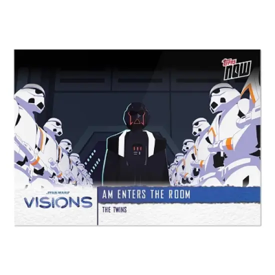 TOPPS NOW 2021 Star Wars Visions 5-Card Pack | The Twins image {1}