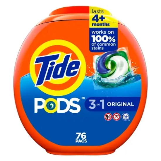 Tide Pods Laundry Detergent Pacs - Original image {13}