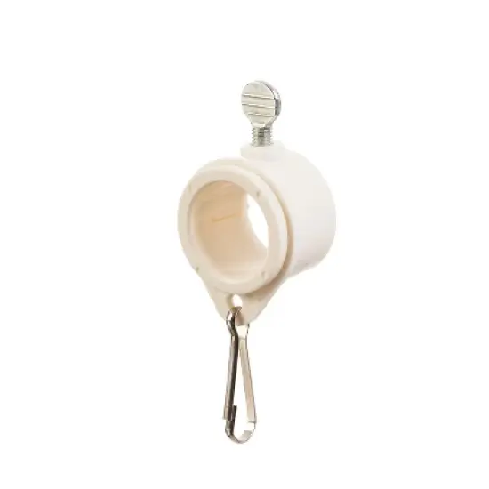 Evergreen Adjustable Clip for House Flag Pole - One Piece image {1}