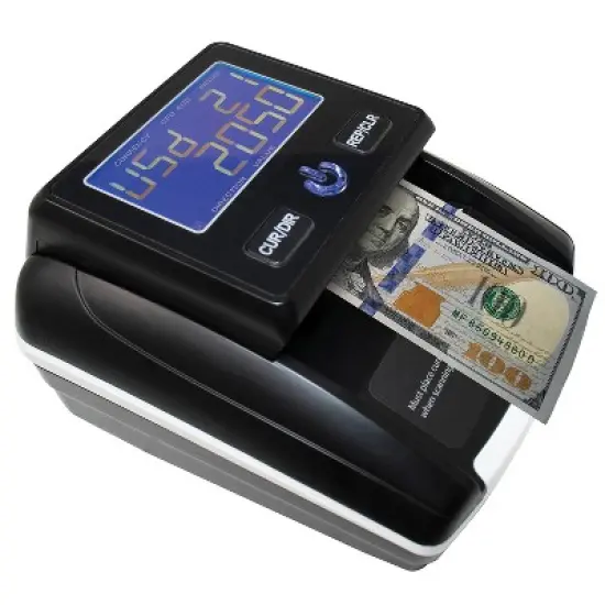 Nadex Coins&trade; V45 Counterfeit Detector Terminal with Value Monitor in Black image {6}