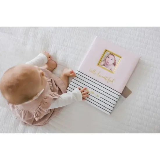 Pearhead Hello Beautiful Baby Memory Book - Pink image {9}