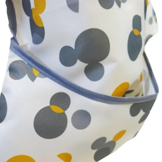 Disney Mickey Mouse Water-Resistant Polyester Long-Sleeve Coverall Bib image {3}