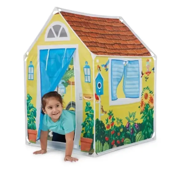 Melissa & Doug Cozy Cottage Play Tent image {1}