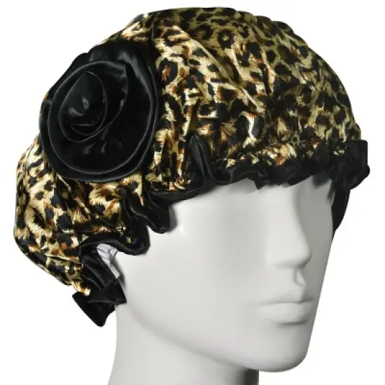 Wrapables Stylish Satin Shower Cap image {17}