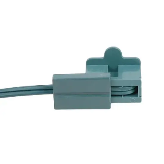 Novelty Lights Green Snap-On Vampire Plug SPT-1 for C9/C7 Socket or Zip Cord Wire image {4}