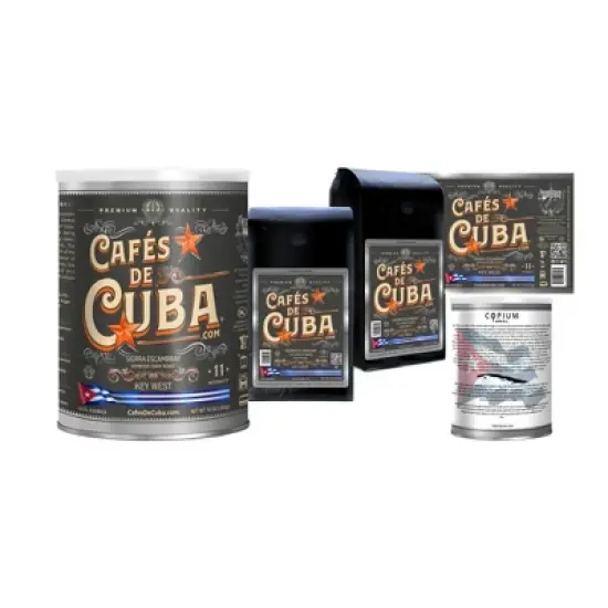 Cafes De Cuba - SIERRA ESCAMBRAY - 100% Arabica Coffee - Intensity 11 - Caf&eacute; COPIUM. image {1}