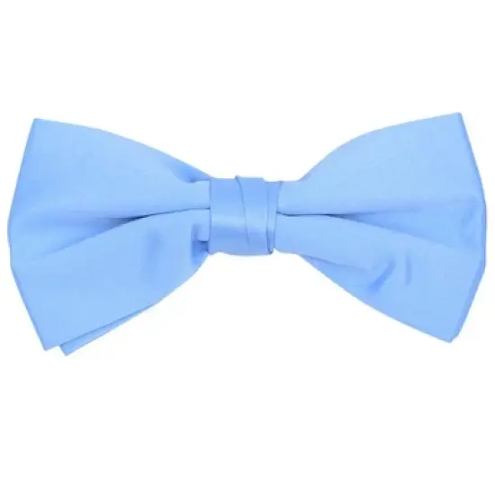 Men's Pre-tied Adjustable Length Bow Tie - Formal Tuxedo Solid Color image {37}