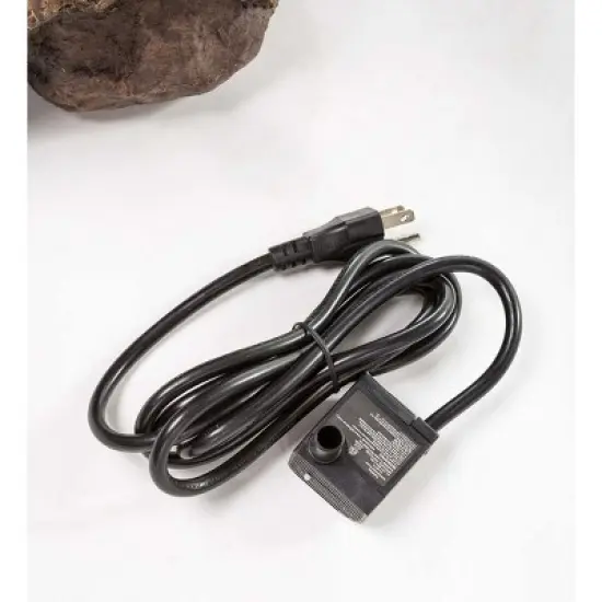 Wind & Weather Realistic Indoor/Outdoor Woodland Stump Fountain with Metal Lily Pads image {12}