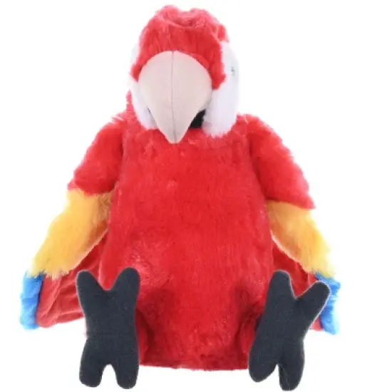 Wild Republic Cuddlekins Mini Scarlet Macaw Stuffed Animal, 8 Inches image {1}