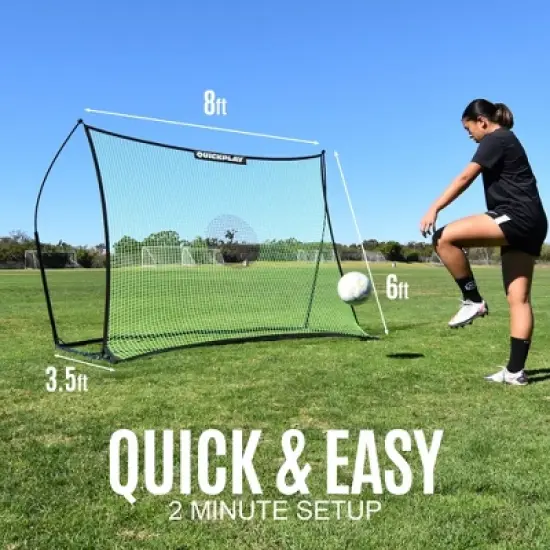 QUICKPLAY TEKKERS Portable Soccer Rebounder (2 sizes) image {3}