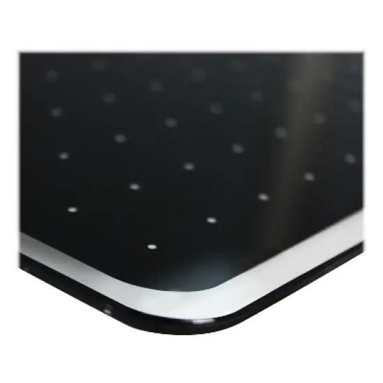 Viztex Glacier Glass Dry-Erase Whiteboard 14" x 14" (FCVGM1414WP)  image {2}