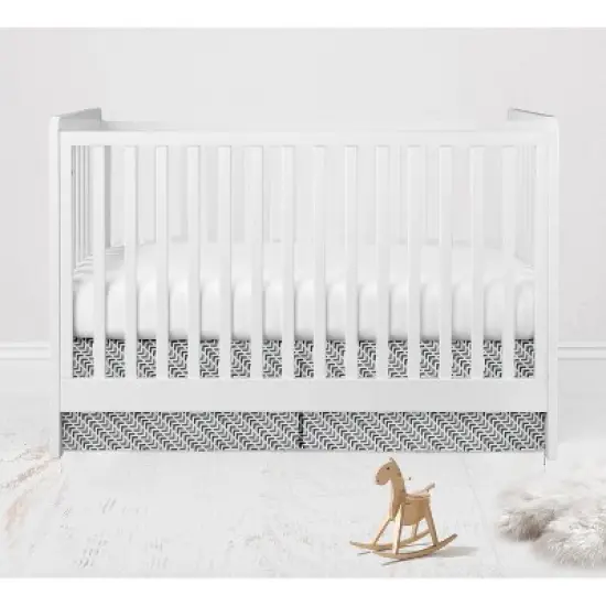 Bacati - Construction Yellow Orange Blue Gray 3 pc Crib Bedding Set image {4}