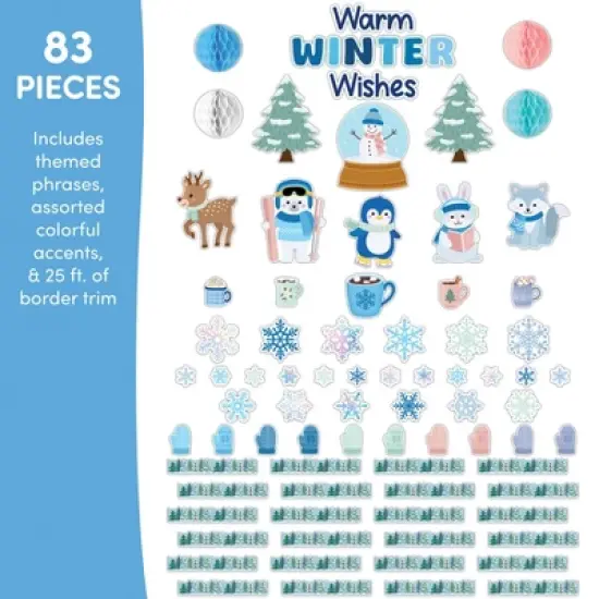 Teacher Created Resources&reg; Warm Winter Wishes Create & Decorate Quick Kit image {2}