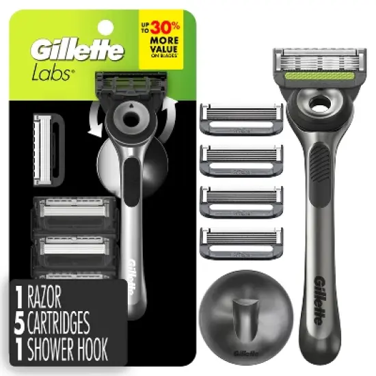 Gillette Labs Value Pack - Razor Handle Blade Refills & Stand image {9}