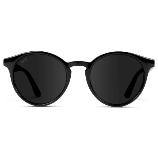 WMP Eyewear Classic Round Retro Frame Sunglasses image {4}
