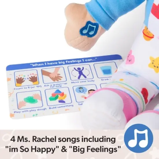 Ms. Rachel Emotions Learning Doll Stuffed Animal image {3}