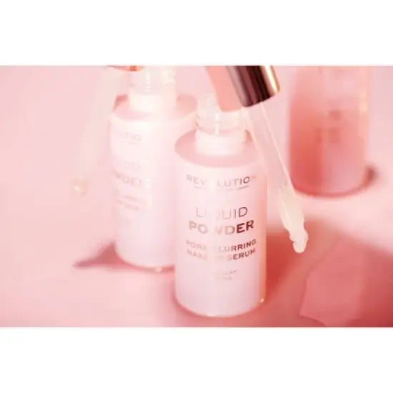 Makeup Revolution Liquid Powder Make Up Serum - 0.64 fl oz image {3}