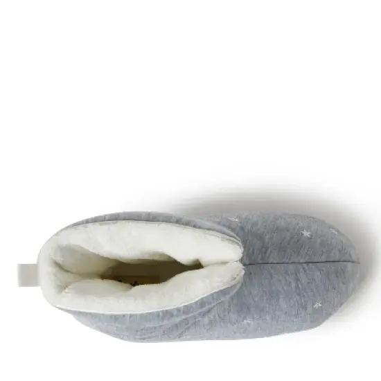 Dearfoams Womens Zoey Embroidered Bootie Slipper image {4}