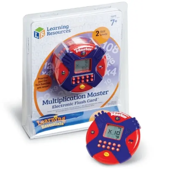 Learning Resources Multiplication Master Electronic Flash Card image {4}