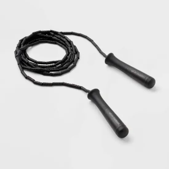 1.6" Segmented Jump Rope - Black - All In Motion&trade;: Polypropylene & TPR Material image {3}