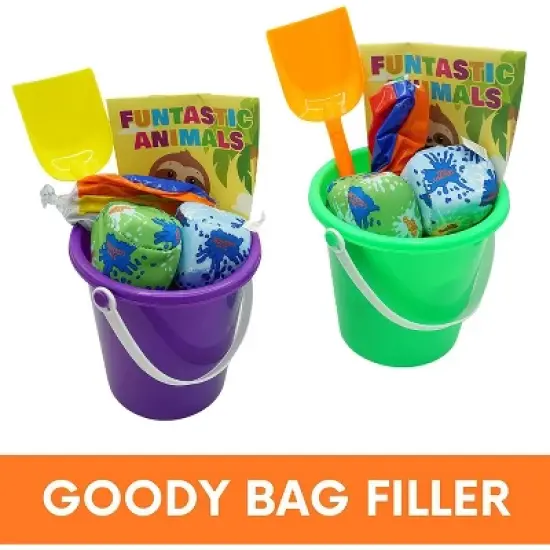 12 Pack - 3" Water Bomb Splash Balls - Beach Water Absorbent Ball Kids Pool Toys & Party Favors by 4E's Novelty image {4}