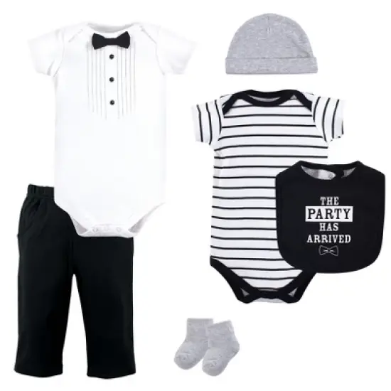 Little Treasure Baby Boy Layette 6-Piece Set, Party Tux image {2}