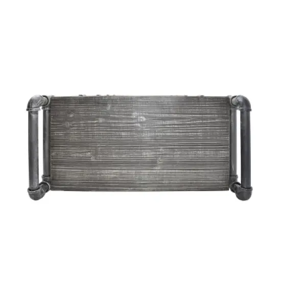 71" Driscoe Industrial 5 Shelf Firwood Bookcase Gray/Pewter - Christopher Knight Home image {5}