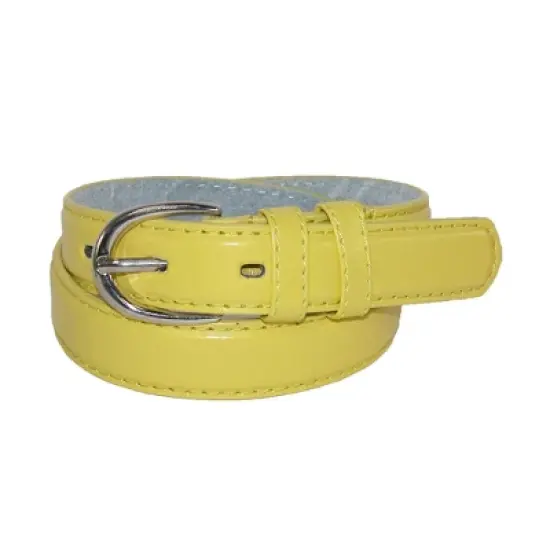CTM Kid's Leather 1 inch Basic Dress Belt (Pack of 2) image {5}