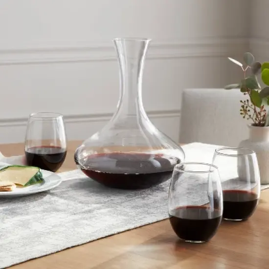 Wine Glass Decanter Clear - Threshold&trade; image {1}