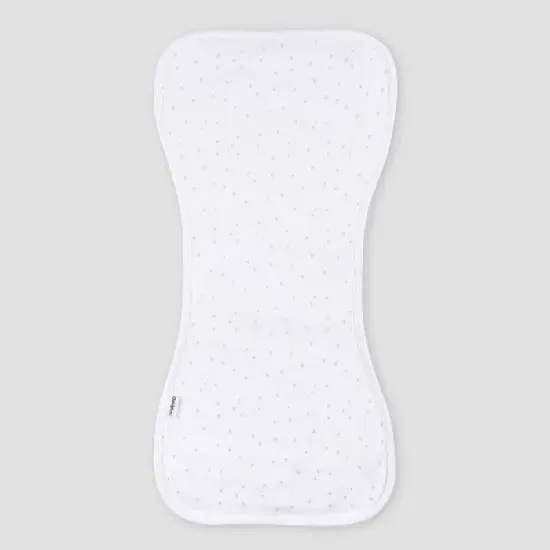 Gerber Baby 5pk Burp Cloth - White image {4}