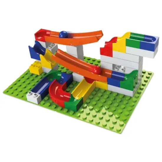 Hubelino Marble Run - 45-Piece See-Saw Expansion Set image {4}