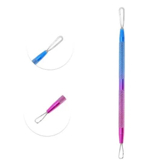 Unique Bargains Durable Nano Pimple Extractor Blue Purple 1 Pc image {2}