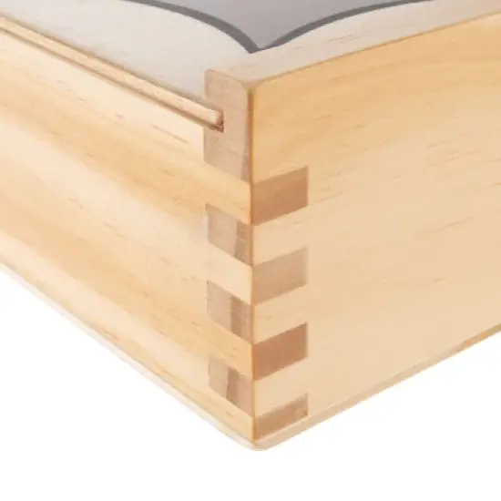 Toy Time Wooden Tabletop 3D Tic Tac Toe Game Set image {5}