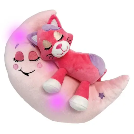 Happpy Nappers: Lullabrites Moon Pet - Pink Cat image {2}