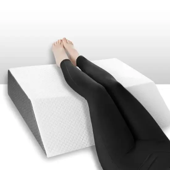 Kolbs Bed Wedge Pillow Leg Elevation Pillow Chic Jacquard Cover Knee Pillow Leg Pillow Wedge image {6}
