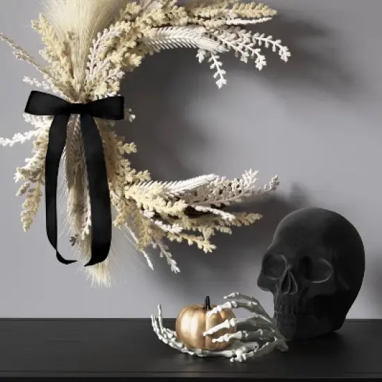 17" Moon Wreath Cream - Hyde and EEK! Boutique&trade; image {1}