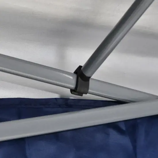 Outsunny 10' x 20' Heavy Duty Pop Up Canopy Party Tent with 4 Removable Sidewalls, Outdoor Cabana Gazebo with Carry Bag, Weather Protection image {6}