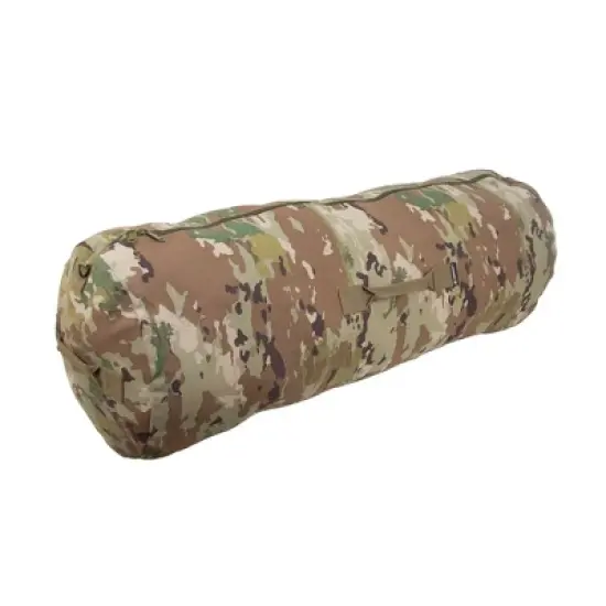 Stansport Zippered Canvas Deluxe Duffel Bag - Camo image {11}