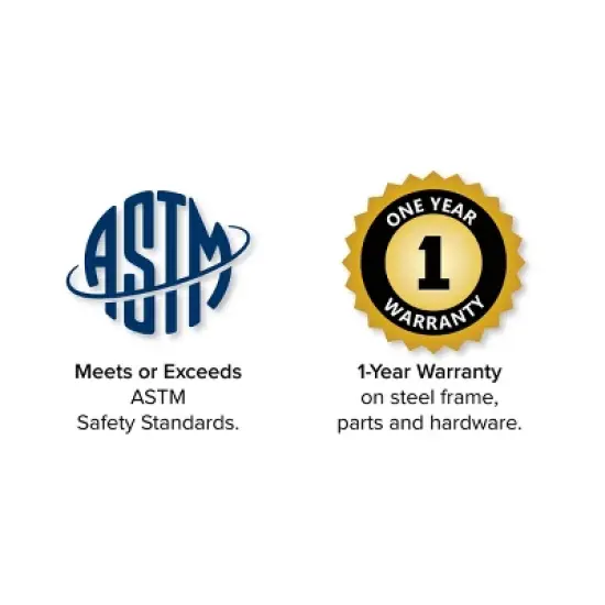 Sportspower Super Surfer Metal with 6' Slide Skyflyer Surfboard Standing Swing Set image {7}