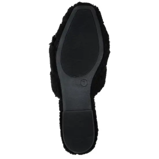 Journee Collection Women's Faux Fur Sereena Slipper image {4}
