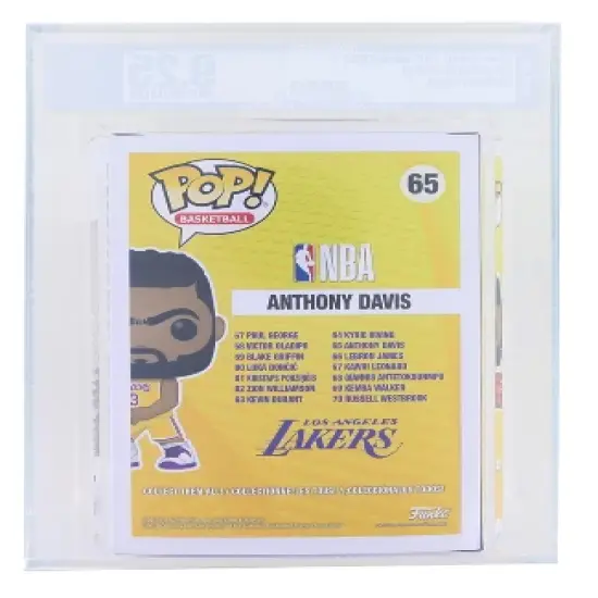 Funko POP LA Lakers NBA | Anthony Davis | Graded AFA 9.25 image {1}