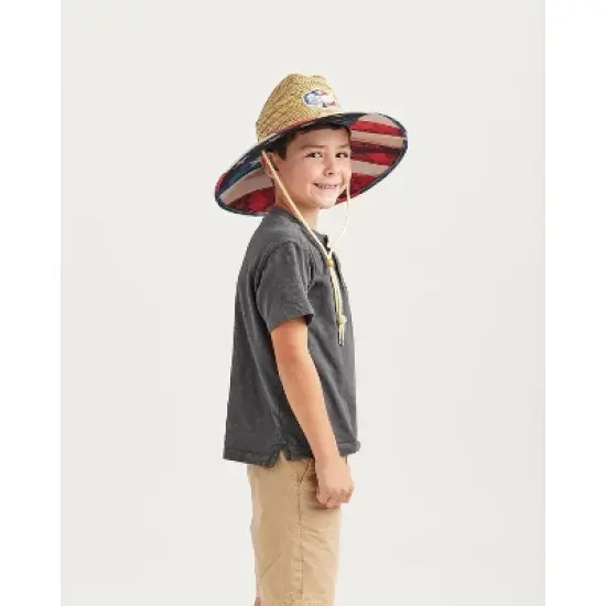 Hemlock Brave Straw Lifeguard Hat Big Kids image {2}
